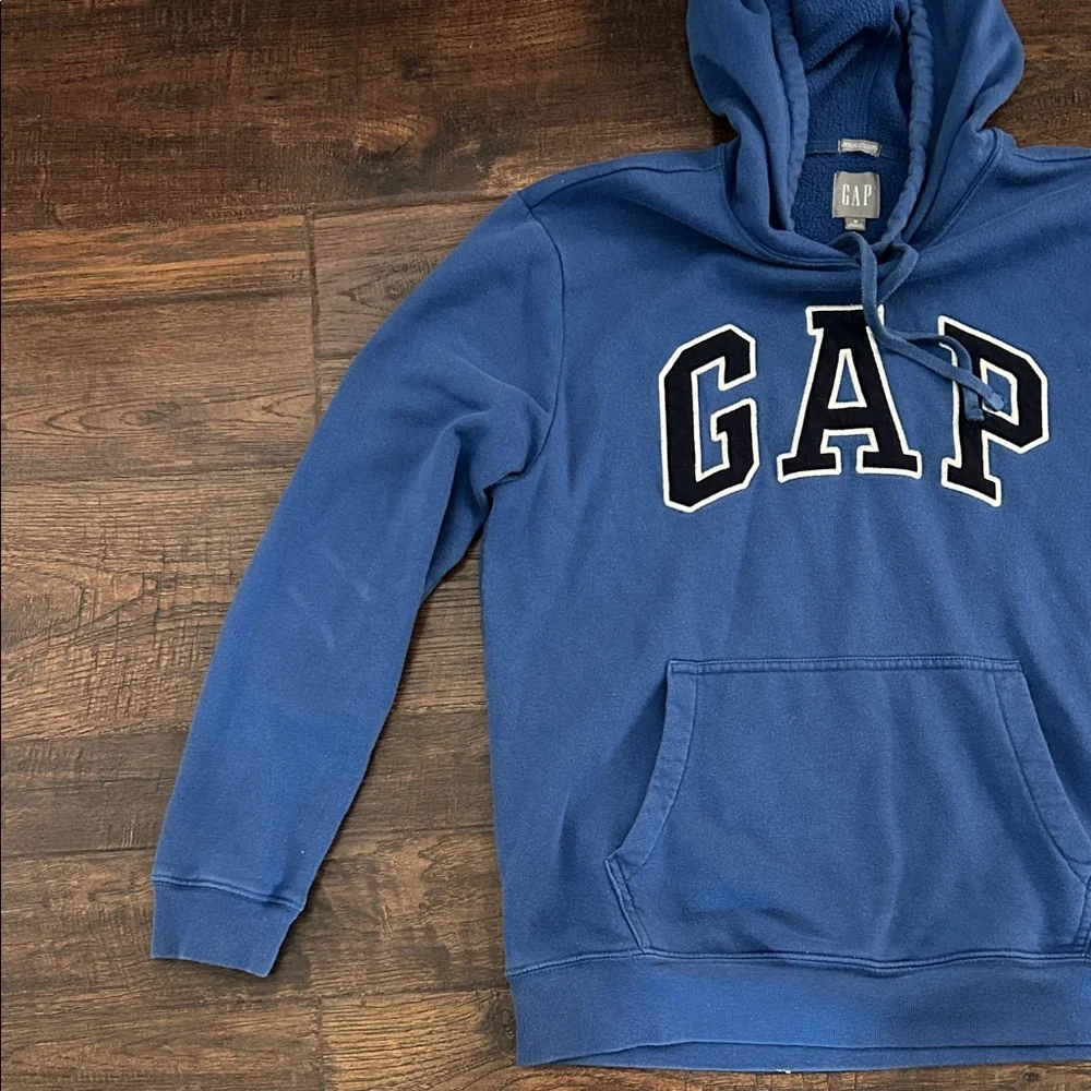 GAP Classic Blue Pullover Hoodie - Picture 3 of 3